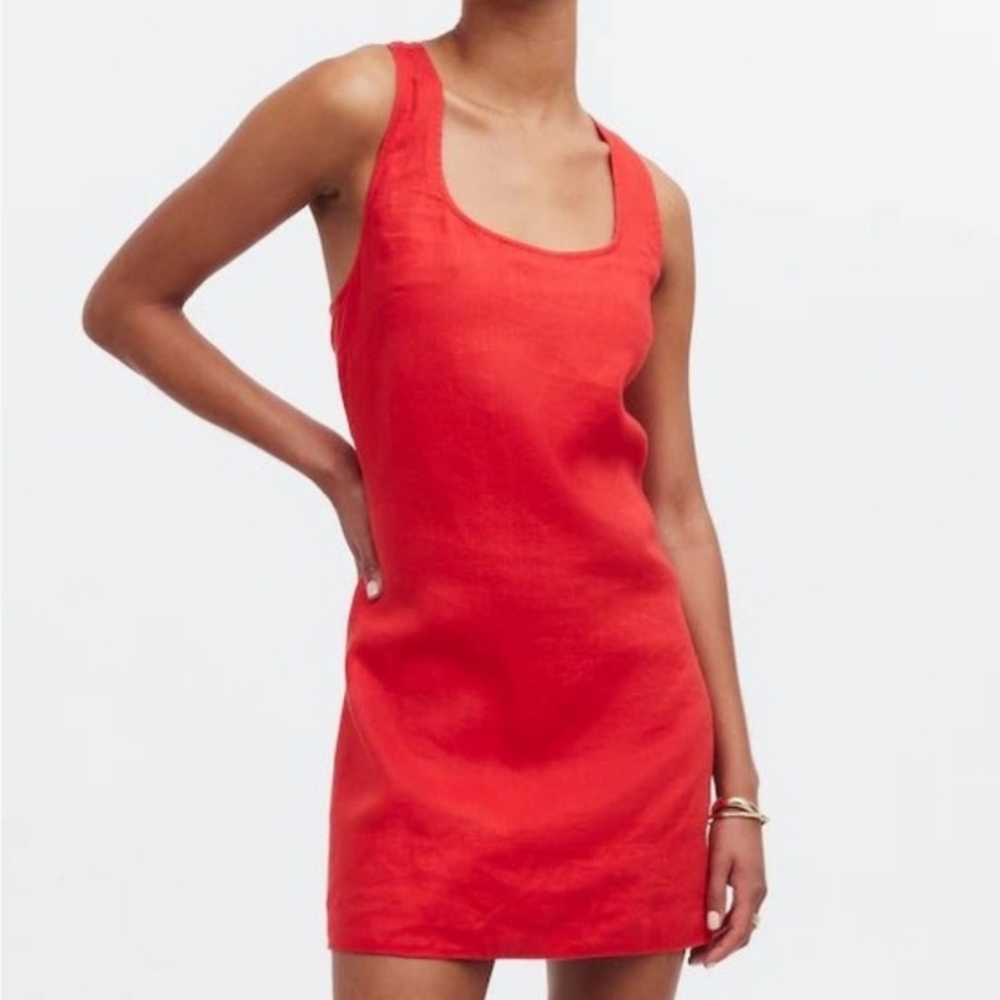 Madewell Bold Red Dress